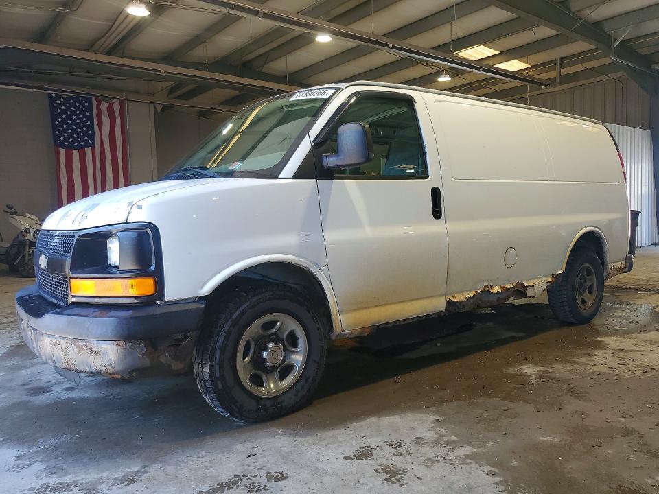 2006 Chevrolet Express G1500 მანქანა იყიდება აუქციონზე, vin: 1GCFG15X661156824, აუქციონის ნომერი: 63380366