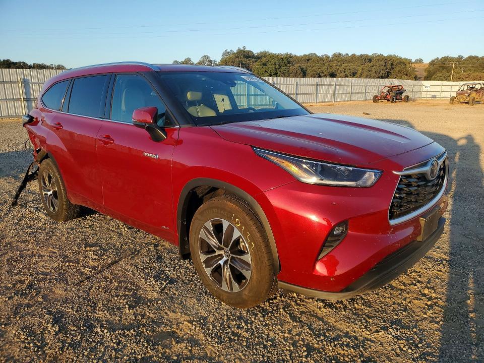 Aukcja sprzedaży 2021 Toyota Highlander, vin: 5TDGBRCHXMS060739, numer aukcji: 64259986