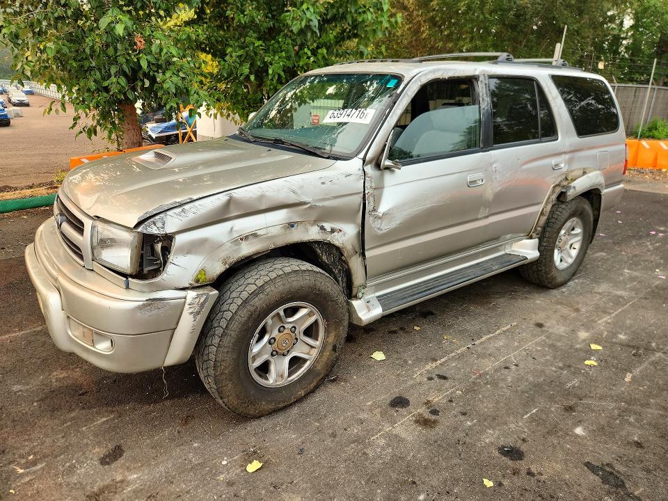 2000 Toyota 4runner მანქანა იყიდება აუქციონზე, vin: JT3HN86RXY0308804, აუქციონის ნომერი: 63914716