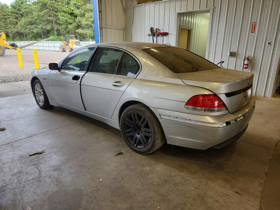 Aukcja sprzedaży 2002 Bmw 745, vin: WBAGL63482DP51251, numer aukcji: 66657116