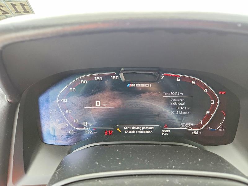 Aukcja sprzedaży 2022 Bmw M850xi, vin: WBAGV8C0XNCJ35564, numer aukcji: 65395976