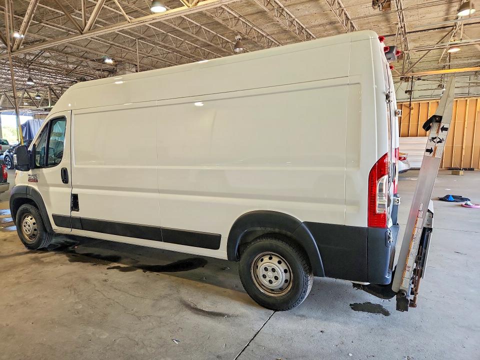63473286 :رقم المزاد ، 3C6TRVDG2KE504994 vin ، 2019 Ram Promaster 2500 مزاد بيع