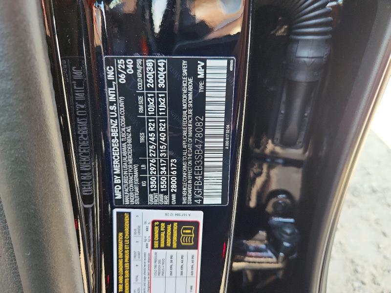 Продажа на аукционе авто 2025 Mercedes-benz Gle, vin: 4JGFB4EB3SB478082, номер лота: 66597016
