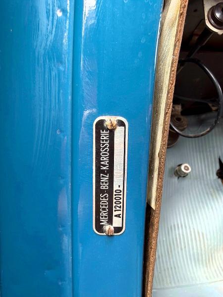 Aukcja sprzedaży 1960 Mercedes-benz 180, vin: 002029, numer aukcji: 65231896
