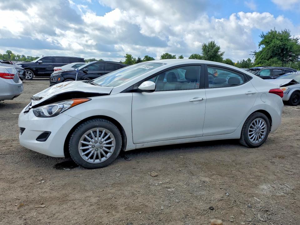 66758546 :رقم المزاد ، 5NPDH4AE4CH071527 vin ، 2012 Hyundai Elantra مزاد بيع