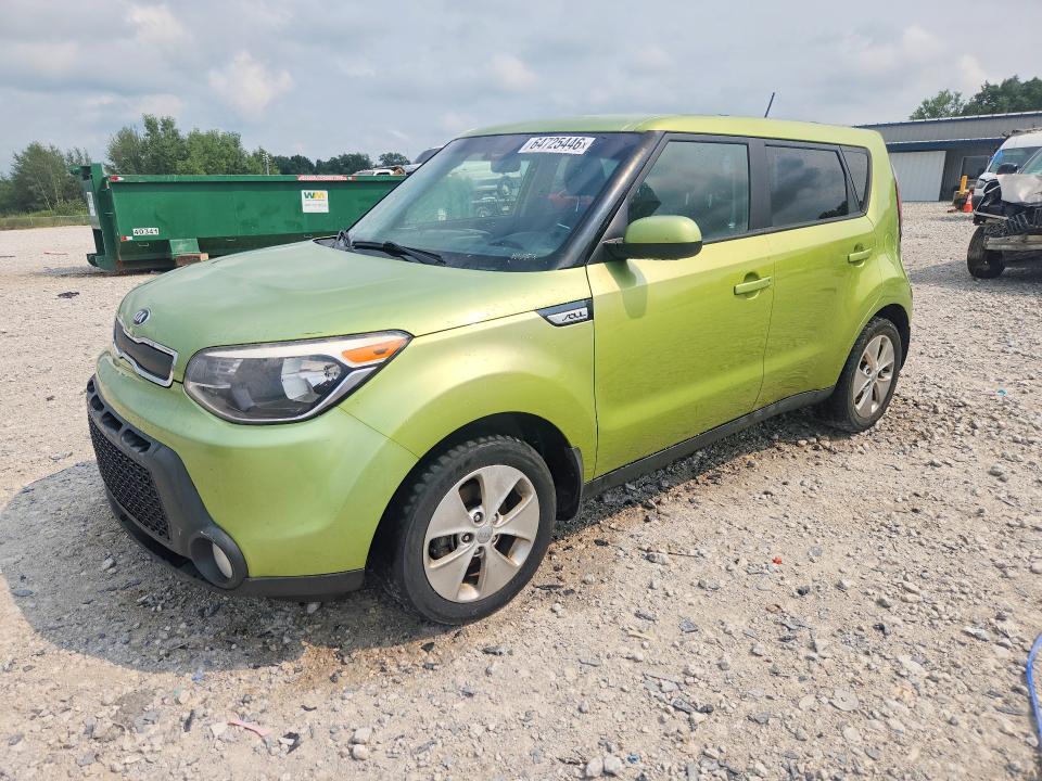 2015 Kia Soul მანქანა იყიდება აუქციონზე, vin: KNDJN2A26F7757955, აუქციონის ნომერი: 64725446