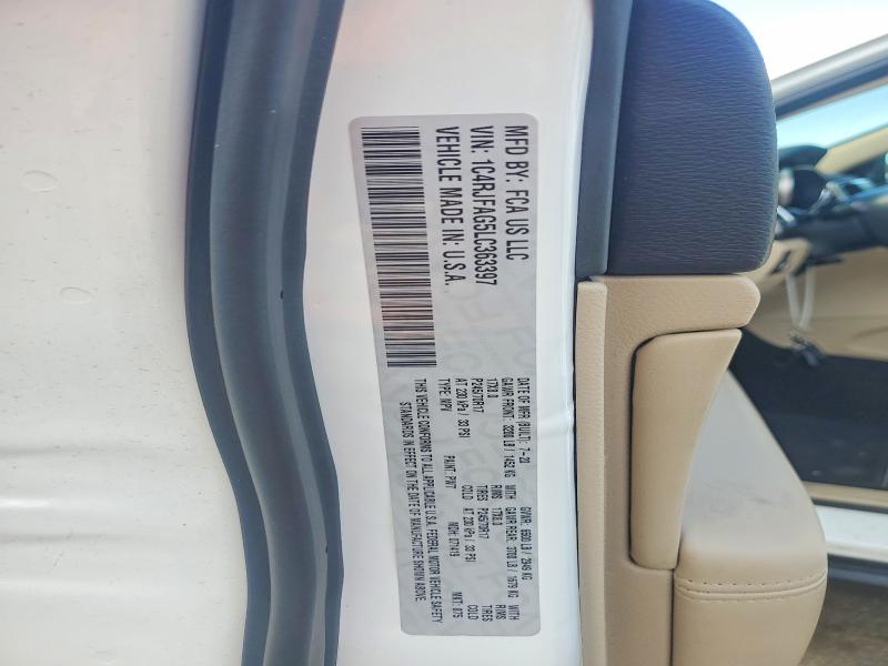 66229016 :رقم المزاد ، 1C4RJFAG5LC363397 vin ، 2020 Jeep Grand Cherokee مزاد بيع
