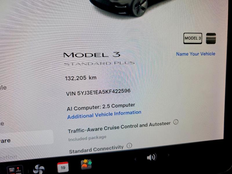 Aukcja sprzedaży 2019 Tesla Model 3, vin: 5YJ3E1EA5KF422596, numer aukcji: 65480376