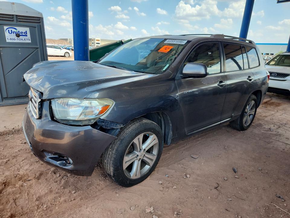 2008 Toyota Highlander მანქანა იყიდება აუქციონზე, vin: JTEES43A482042811, აუქციონის ნომერი: 63551696