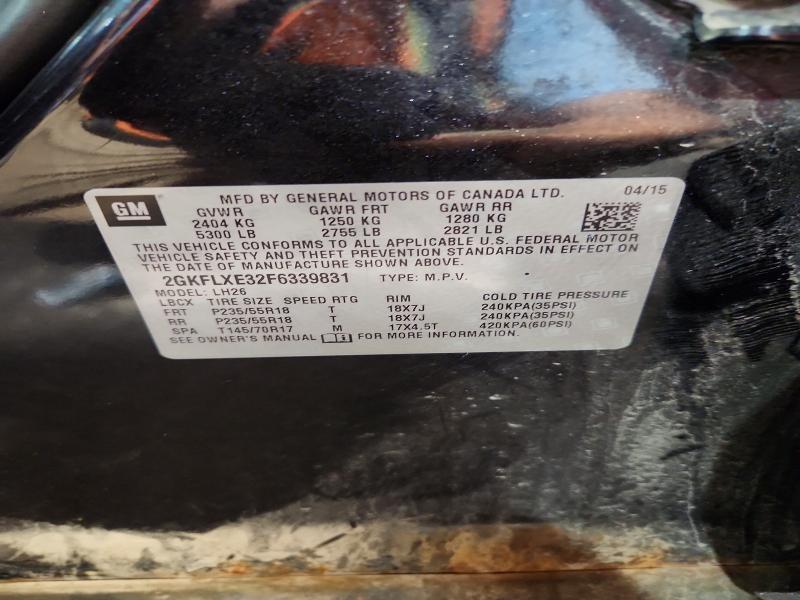 Продаж на аукціоні авто 2015 Gmc Terrain, vin: 2GKFLXE32F6339831, номер лоту: 64261686