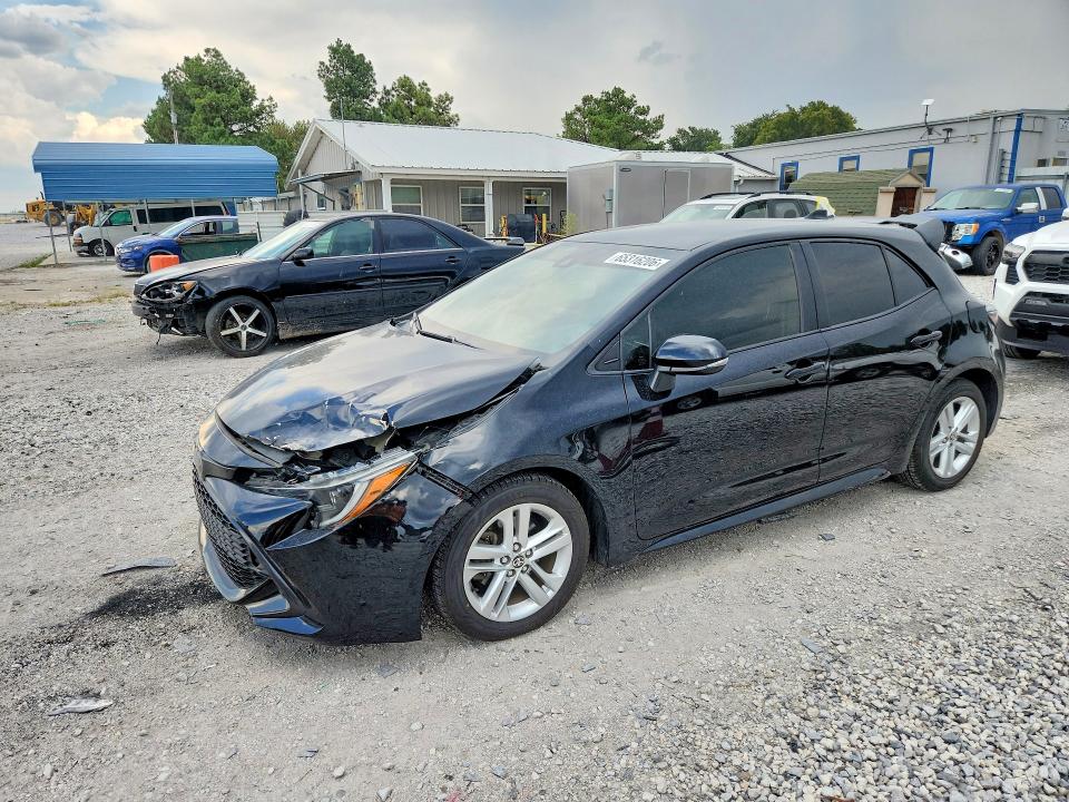 65316206 :رقم المزاد ، JTNK4RBE3K3024722 vin ، 2019 Toyota Corolla Hatchback مزاد بيع