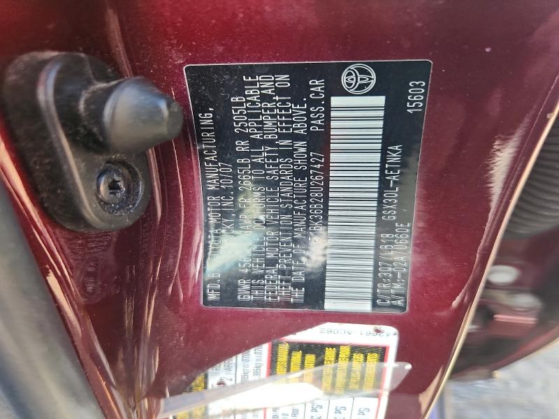 Aukcja sprzedaży 2008 Toyota Avalon, vin: 4T1BK36B28U267427, numer aukcji: 64984246