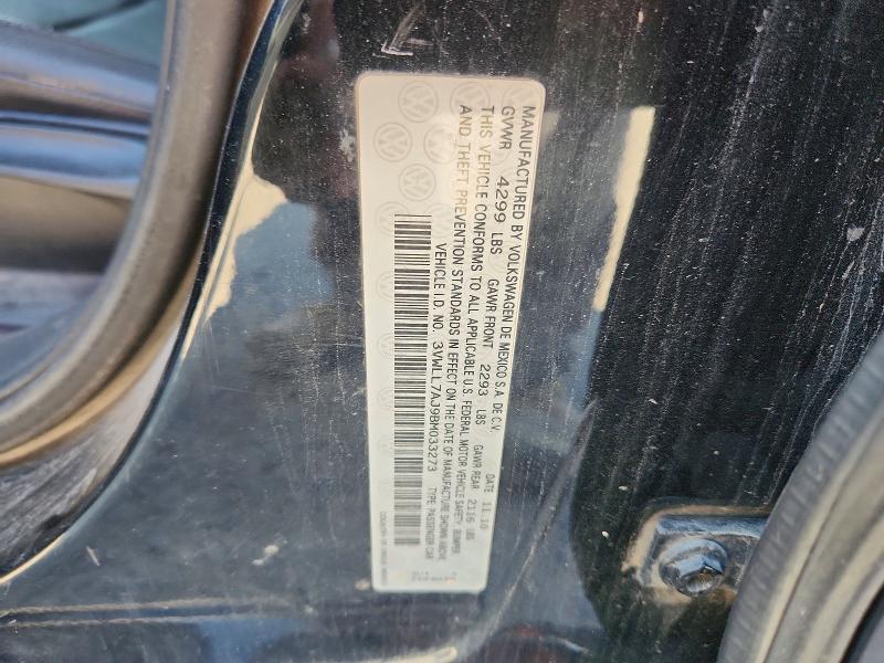 Aukcja sprzedaży 2011 Volkswagen Jetta, vin: 3VWLL7AJ9BM033273, numer aukcji: 65870066