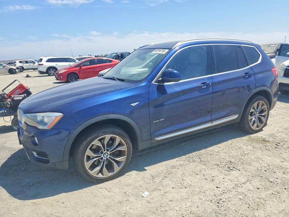 2016 Bmw X3 მანქანა იყიდება აუქციონზე, vin: 5UXWX7C5XG0R18482, აუქციონის ნომერი: 64394766