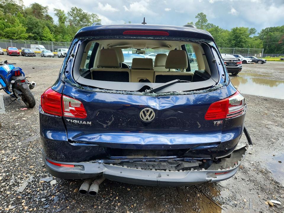 63842126 :رقم المزاد ، WVGAV7AX4GW616281 vin ، 2016 Volkswagen Tiguan مزاد بيع
