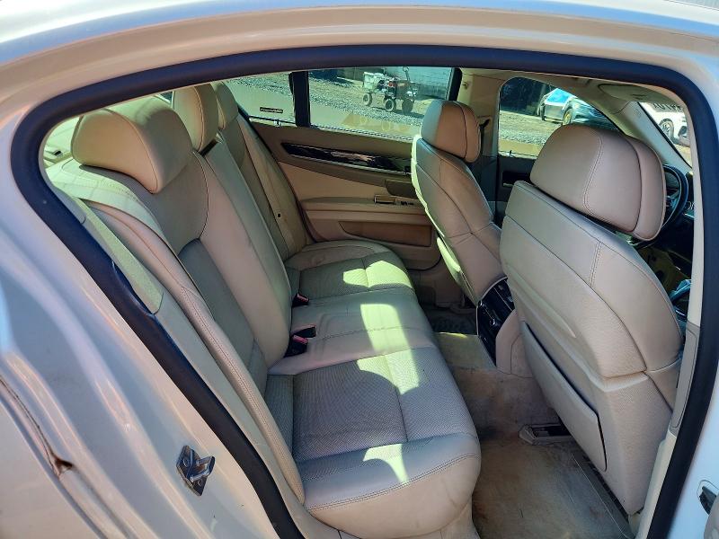 65644476 :رقم المزاد ، WBAKC6C55ACL67838 vin ، 2010 Bmw 750 مزاد بيع