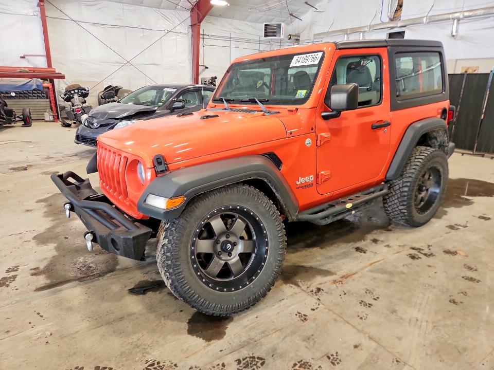 Продаж на аукціоні авто 2018 Jeep Wrangler, vin: 1C4GJXAN4JW288327, номер лоту: 64189766