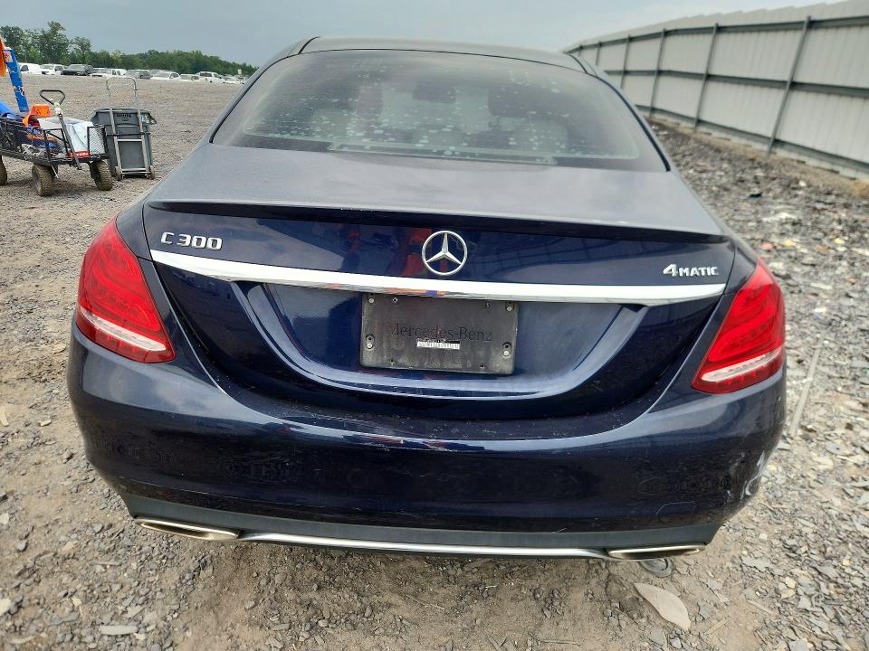 2016 Mercedes-benz C მანქანა იყიდება აუქციონზე, vin: 55SWF4KB6GU141857, აუქციონის ნომერი: 65101146