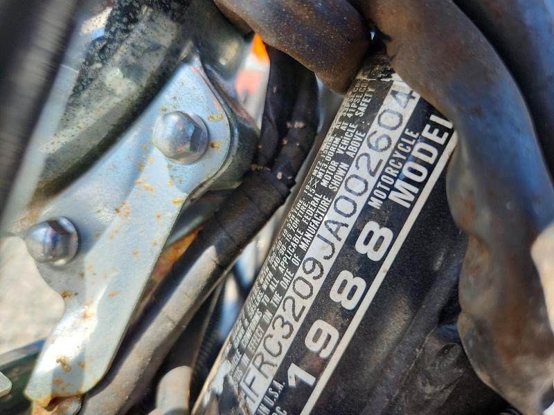 Aukcja sprzedaży 1988 Honda Vt800, vin: 1HFRC3209JA002604, numer aukcji: 65690316