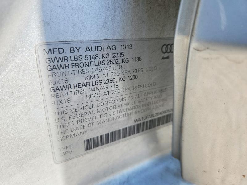Продажа на аукционе авто 2014 Audi A4 Allroad, vin: WA1UFAFL2EA060526, номер лота: 63321426