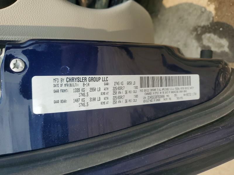 Продаж на аукціоні авто 2015 Dodge Grand Caravan, vin: 2C4RDGCG8FR528090, номер лоту: 62518316