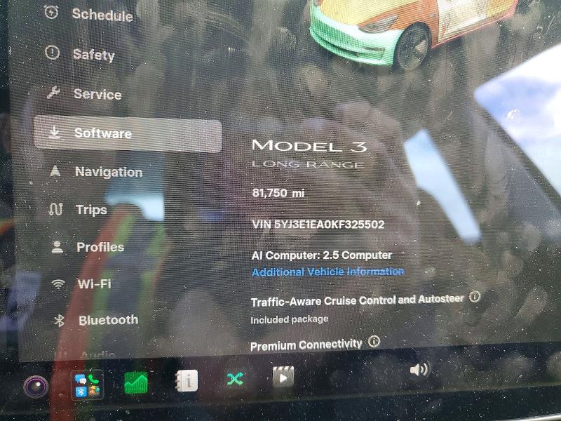 Aukcja sprzedaży 2019 Tesla Model 3, vin: 5YJ3E1EA0KF325502, numer aukcji: 65193116