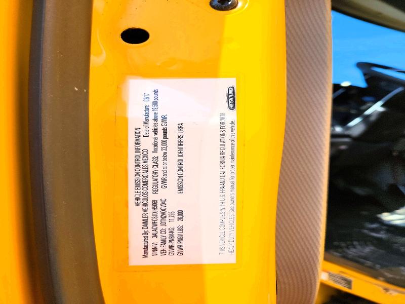 Продажа на аукционе авто 2018 Freightliner M2, vin: 3ALACWFC8JDJH5069, номер лота: 65668716