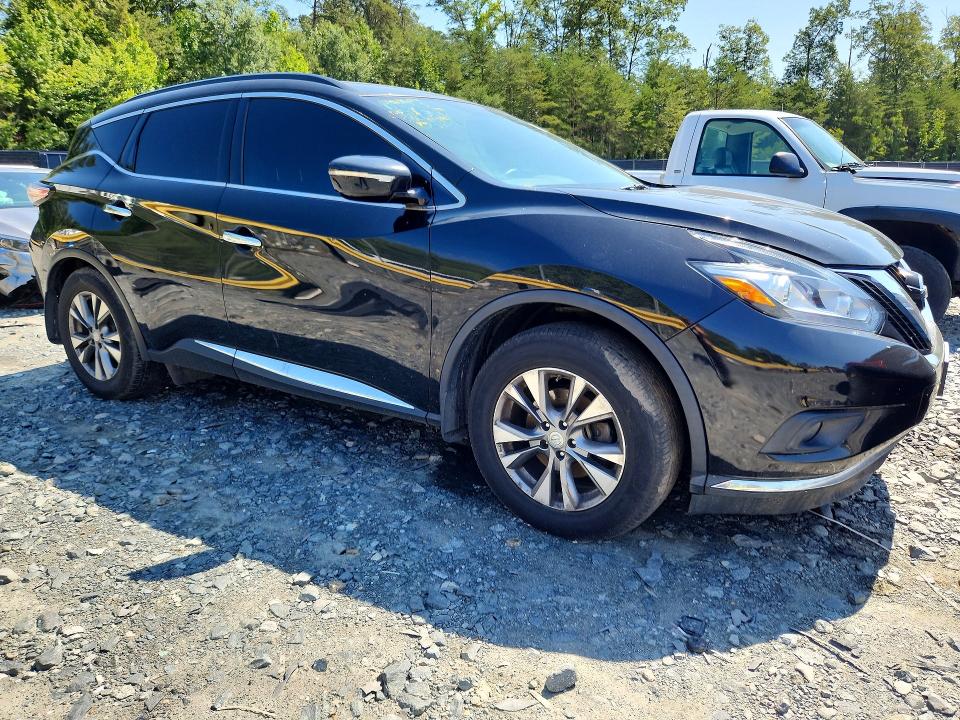2015 Nissan Murano მანქანა იყიდება აუქციონზე, vin: 5N1AZ2MH3FN210427, აუქციონის ნომერი: 64595686