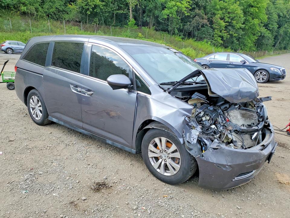 66605526 :رقم المزاد ، 5FNRL5H60EB058347 vin ، 2014 Honda Odyssey مزاد بيع