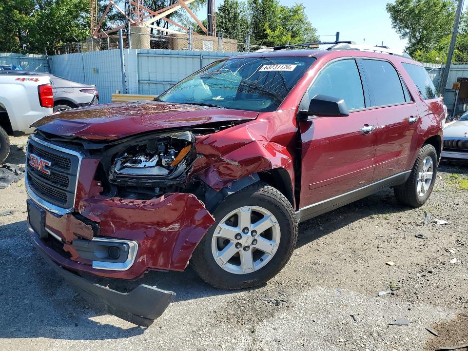 63231126 :رقم المزاد ، 1GKKRPKD9FJ379224 vin ، 2015 Gmc Acadia مزاد بيع