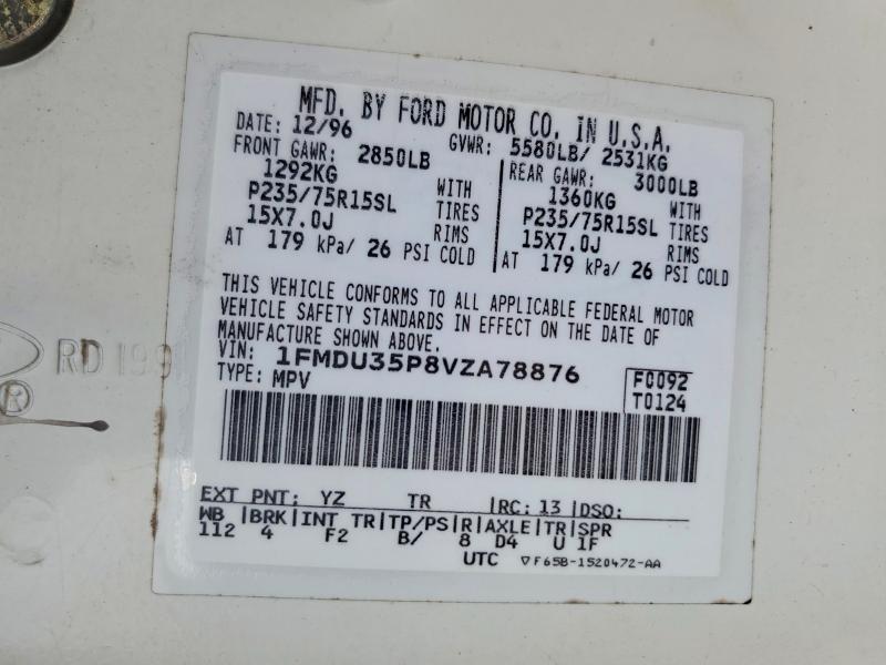 Aukcja sprzedaży 1997 Ford Explorer, vin: 1FMDU35P8VZA78876, numer aukcji: 64698016