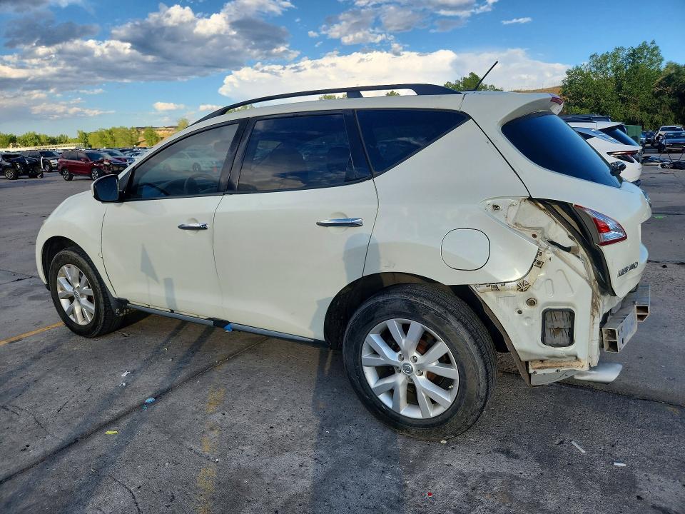 2011 Nissan Murano მანქანა იყიდება აუქციონზე, vin: JN8AZ1MW0BW183760, აუქციონის ნომერი: 65682486
