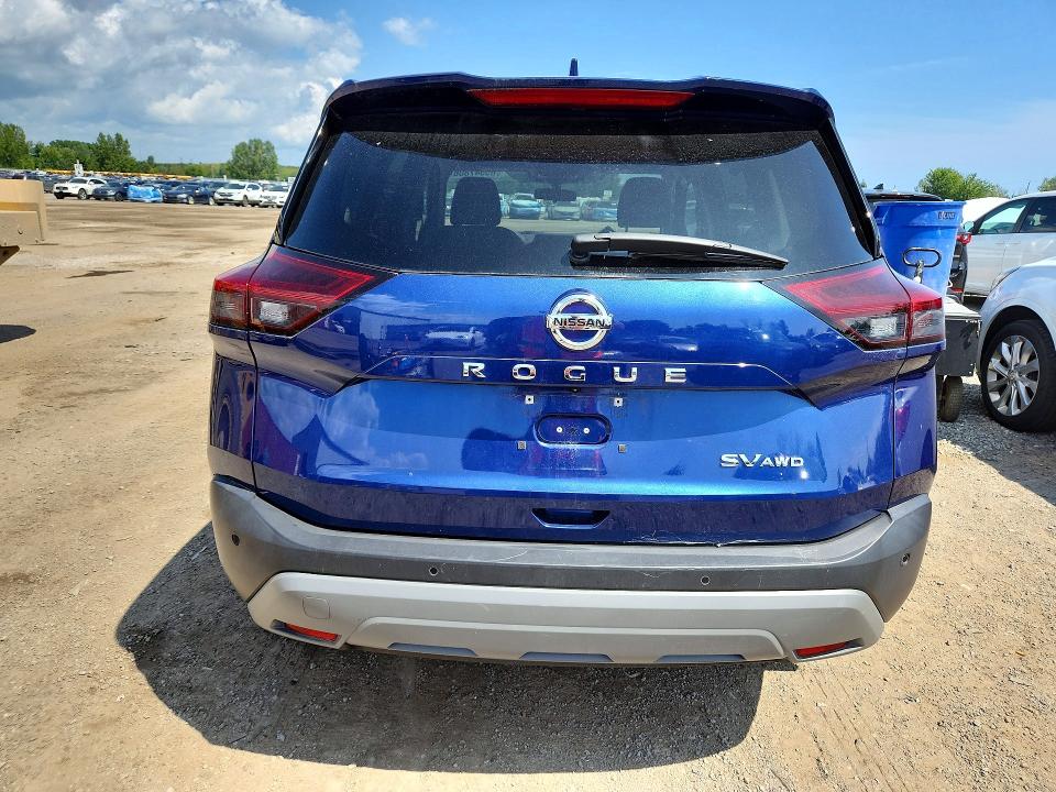 65547806 :رقم المزاد ، 5N1AT3BB6MC704098 vin ، 2021 Nissan Rogue مزاد بيع