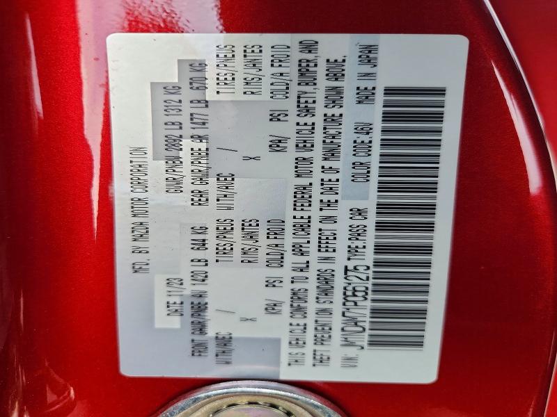 Продаж на аукціоні авто 2023 Mazda Mx-5 Miata, vin: JM1NDAM71P0561275, номер лоту: 65988296