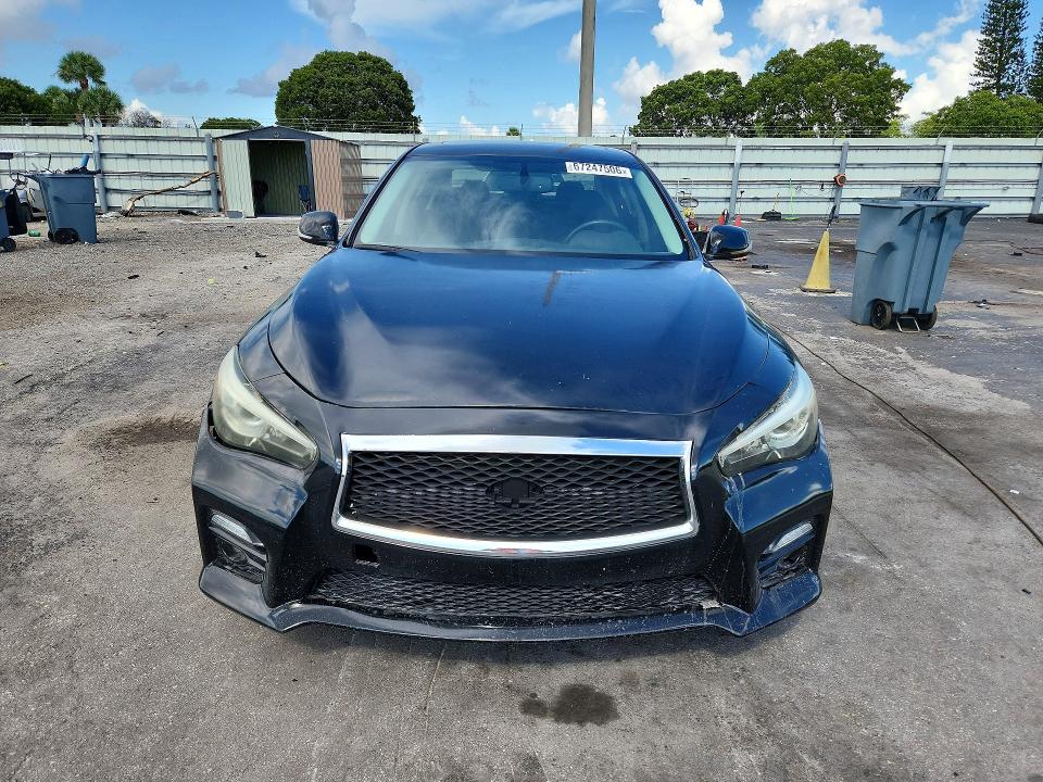 2015 Infiniti Q50 Hybrid მანქანა იყიდება აუქციონზე, vin: JN1AV7AP4FM790708, აუქციონის ნომერი: 67247506