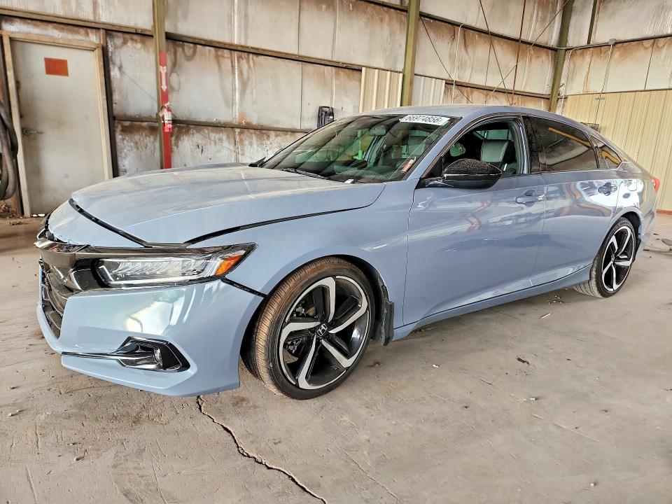 Auction sale of the 2021 Honda Accord, vin: 1HGCV1F34MA081463, lot number: 66974856