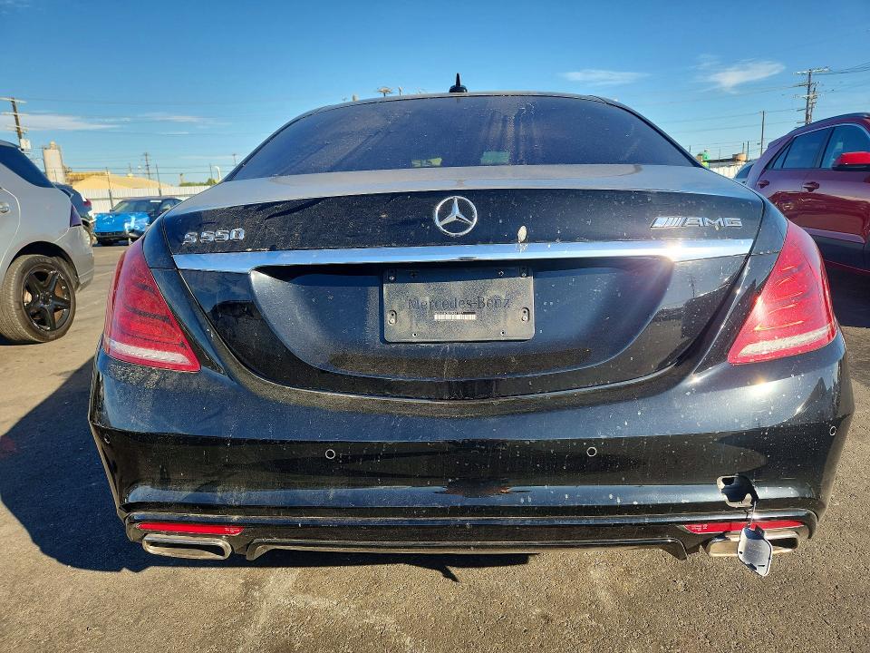 2016 Mercedes-benz S მანქანა იყიდება აუქციონზე, vin: WDDUG8CB2GA241027, აუქციონის ნომერი: 64235846