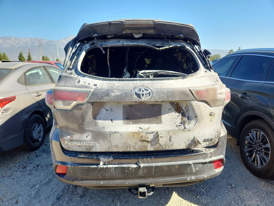 Aukcja sprzedaży 2015 Toyota Highlander, vin: 5TDKKRFH4FS070739, numer aukcji: 65554846