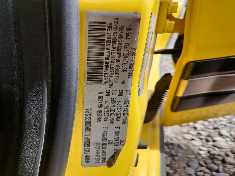 65666886 :رقم المزاد ، ZFBCFADHXEZ021641 vin ، 2014 Fiat 500l مزاد بيع