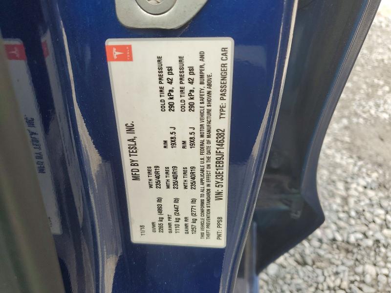 63185596 :رقم المزاد ، 5YJ3E1EB9JF146382 vin ، 2018 Tesla Model 3 مزاد بيع