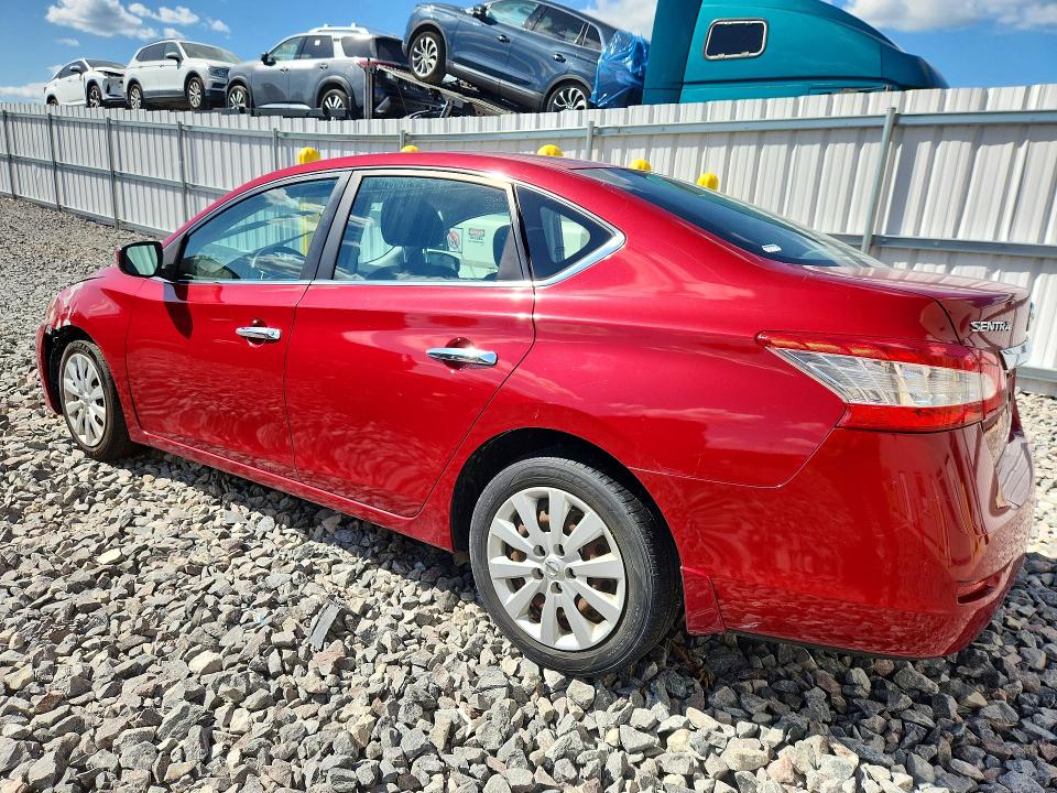 65360686 :رقم المزاد ، 3N1AB7AP7EL667972 vin ، 2014 Nissan Sentra مزاد بيع
