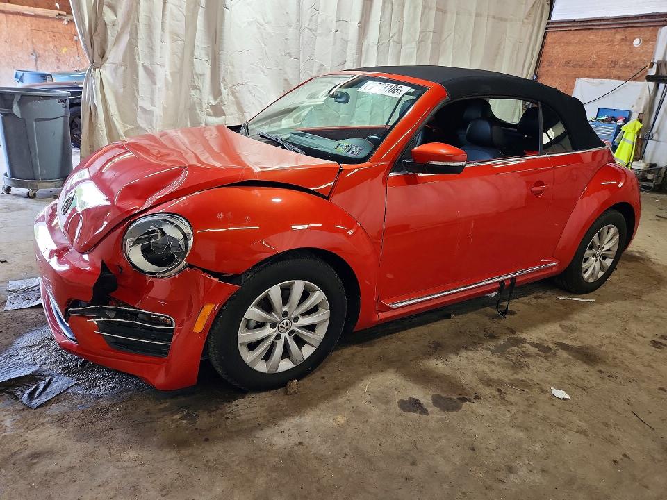 63733106 :رقم المزاد ، 3VW5DAAT5KM501830 vin ، 2019 Volkswagen Beetle مزاد بيع