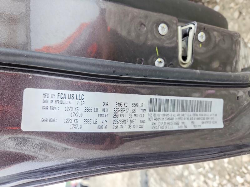 Aukcja sprzedaży 2019 Jeep Cherokee, vin: 1C4PJMLX6KD270602, numer aukcji: 63933396