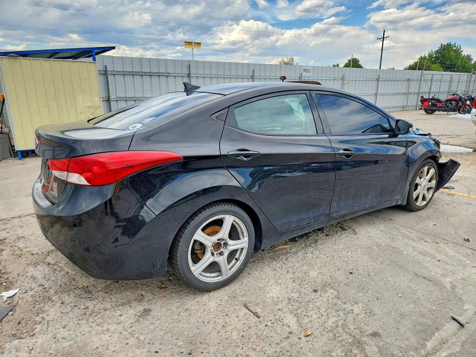 66383316 :رقم المزاد ، KMHDH4AE7DU741395 vin ، 2013 Hyundai Elantra مزاد بيع