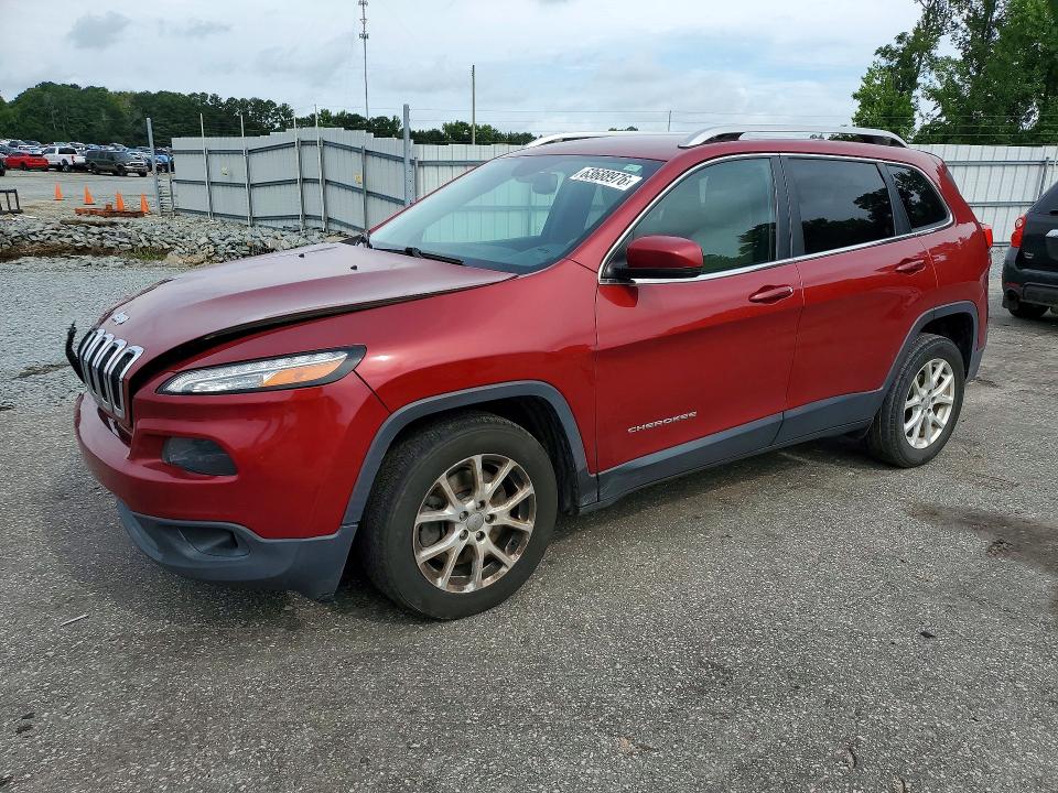 63688976 :رقم المزاد ، 1C4PJLCB7HW593438 vin ، 2017 Jeep Cherokee مزاد بيع