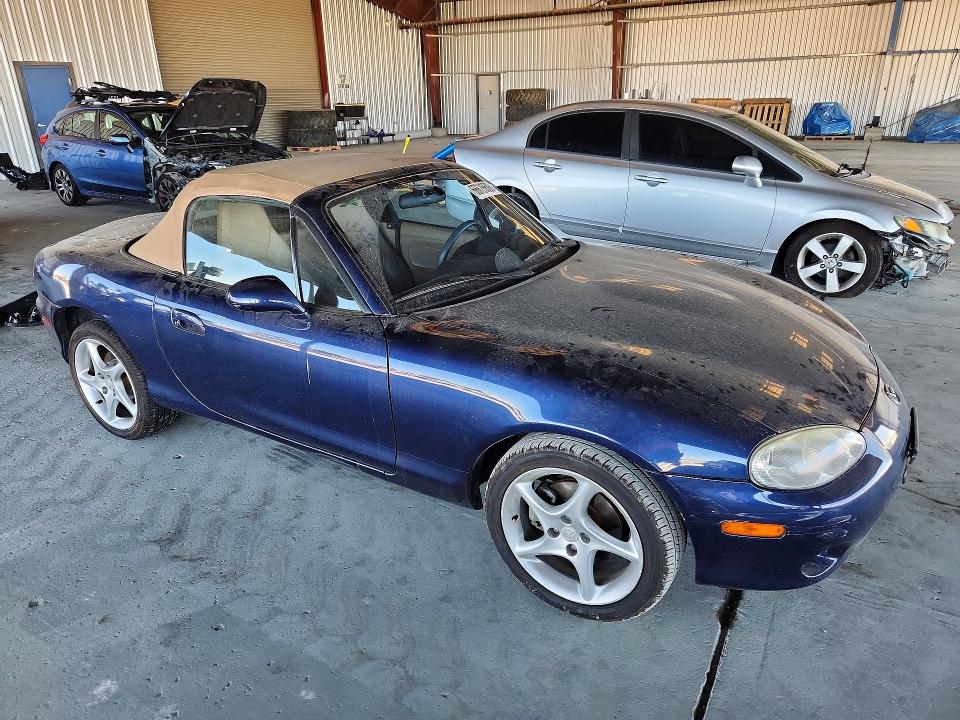 2002 Mazda Mx-5 Miata მანქანა იყიდება აუქციონზე, vin: JM1NB353420232804, აუქციონის ნომერი: 66626606