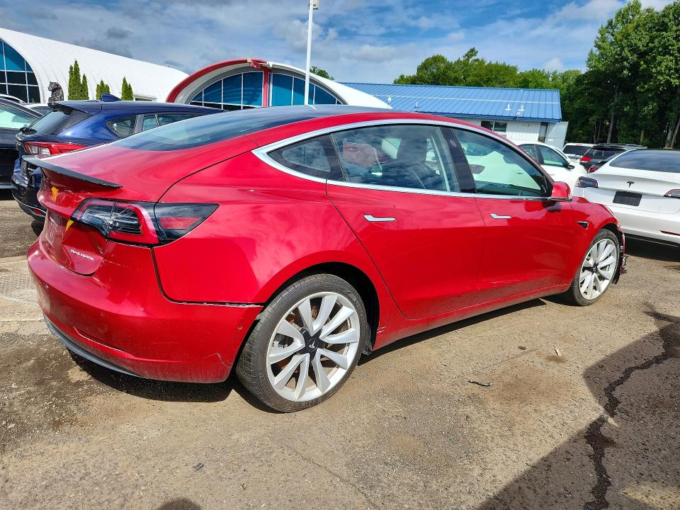 2018 Tesla Model 3 მანქანა იყიდება აუქციონზე, vin: 5YJ3E1EB5JF146136, აუქციონის ნომერი: 67076556