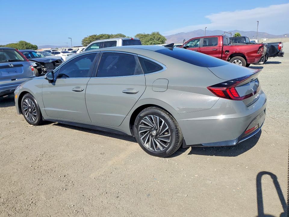 2021 Hyundai Sonata Hybrid მანქანა იყიდება აუქციონზე, vin: KMHL34JJ6MA027993, აუქციონის ნომერი: 64984366