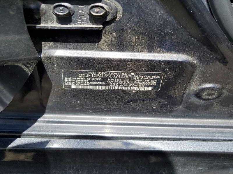 67317516 :رقم المزاد ، JF1GPAL65E8242362 vin ، 2014 Subaru Impreza مزاد بيع