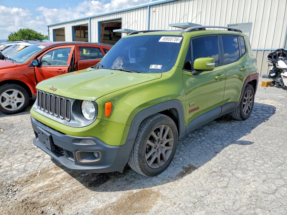Aukcja sprzedaży 2016 Jeep Renegade, vin: ZACCJABT6GPD45478, numer aukcji: 65655756